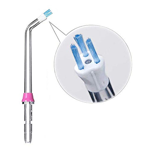 Pack of 4 Plaque Seeker Replacement Tips Compatible With Waterpik Water Flossers and Other Brand Oral Irrigators, Water Flosser Tip Replacement, P...
