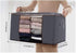 Clothes Storage Bag Foldable Storage Bin Closet Organizer With Reinforced Handle Sturdy Fabric Clear Window For Sweaters, Coats, T-shirts, Blanket...