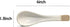 123Arts 4pcs Ceramic Japanese Retro Soup Spoons Dessert Spoons...