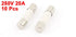 uxcell 10 Pcs 250V 20A Fast Acting Ceramic Fuses Tubes 5mm x 20mm (Pack of 10)...
