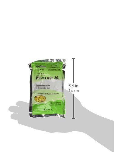 Fortuna Preserved Mustard Strips Si Chuan Zha Cai 3.5oz (3 PACKS)...