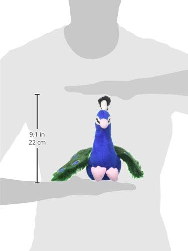 Fiesta Toys Cute Bird Plush - 8" Peacock...