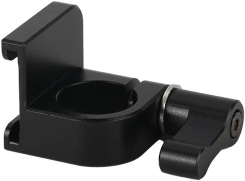 NICEYRIG 15mm Single Rod Clamp to Cold Shoe Adapter, DSLR Camera Rig Rail Block for Monitor Mount LED Light Microphone - 426...