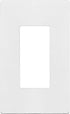 SHADID 1-Gang Screwless Decorator Wall Plates Child Safe Outlet Covers, 4.68" H x 2.93" L, Unbreakable Polycarbonate Thermoplastic, White, SI8831-...