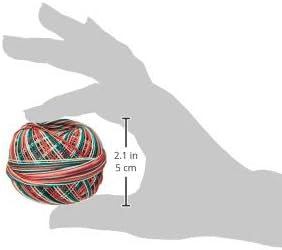 Handy Hands Lizbeth Egyptian Cotton Crochet Thread, Tatting Thread, and Knitting Thread Lace Size 10 (25 Grams 122 Yards) – HH10107, Tropical Frui...