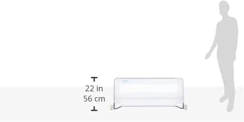 Regalo Swing Down Bed Rail Guard, with Reinforced Anchor Safety System...