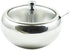 Zoie + Chloe Stainless Steel Sugar Bowl with Glass Lid - Bonus Spoon - 2 Cup Capacity (500ml)...