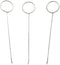 HAHIYO 3Pcs 6.9inches Stainless Steel Drawstring Threader Sewing Loop Turner Hook with Latch Sewing Needle Inserter Threader Needle for Drawstring...