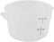 Cambro (RFS2PP190 2 Qt. Round Polypropylene Food Storage Container - Camwear...