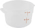 Cambro (RFS2PP190 2 Qt. Round Polypropylene Food Storage Container - Camwear...