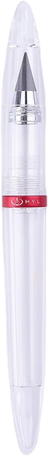 Transparent Everlasting Pencil - Infinity Pencil Erasable Replaceable Head - Acrylic No Sharpening Inkless Eternal Pencil School Supplies for Kids...