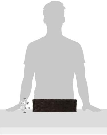 Whitmor Split Rattique Tank Topper Driftwood,Brown...