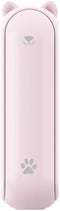 3-in-1 Mini Portable Fan with USB Rechargeable Power and Built-in Flashlight (Pink)...