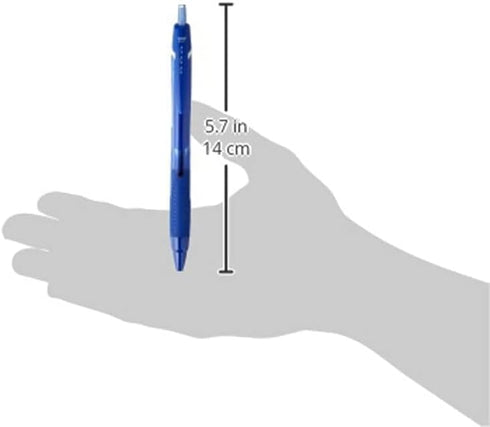 Uni Jetstream Color Knock Ballpoint Pen, 0.7mm, Blue (SXN150C07.33)...