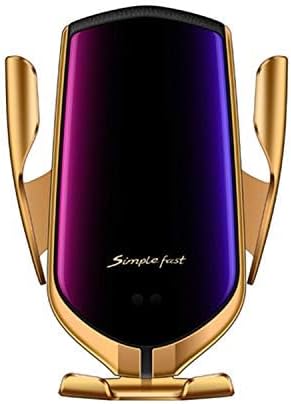 Car Wireless Charger (Gold): Wireless Car Charger Phone Mount - Power Up and Stay Connected on The Go!......