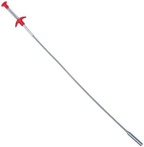 Flexible Grabber Claw Pick Up Reacher Tool With 4 Claws Bendable Hose Pickup Reaching Assist Tool for Litter Pick, Home Sink, Drains, Toilet (35.4...
