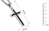 Honeystore Unisex Titanium Steel Rolo Chain Crucifix Cross Pendant Easter Prayer Necklace...