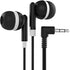 Maeline Bulk Earbuds with 3.5 mm Headphone Plug - 10 Pack Wholesale Bundle - Black......