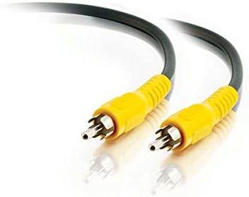 C2G 40456 Value Series Composite Video Cable, Black (50 Feet, 15.24 Meters)...
