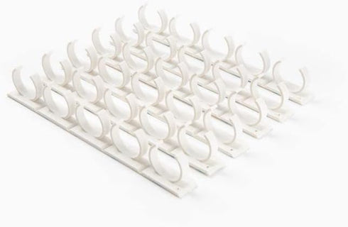 Spice Clips 30 Spice Gripper Clip Strips Organizer Holds 30 Spice Jars - Pantry and Inside Cabinet Organization 3M Adhesive Spice Rack...