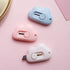 3 Pcs Cloud Shaped Mini Art Utility Knives Box Cutter Retractable Letter OpenerPortable, Suitable for Cutting Envelopes...