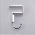 2 Pcs Desk Hook, Student Desktop Nail-Free Hook, Under Table Hook for Schoolbag, Space Aluminium Alloy, Hanger Hooks for Bag Purse Clothes Backpac...