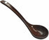 Large Wooden Soup Ladle Spoon with Long Handle, Big Teak Wood Serving Spoon, Handmade Porridge Soup Scoop for Cooking Kitchen Utensils Tool (Brown...