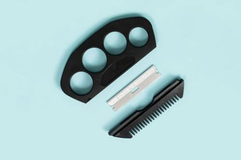 The Fur Hero - Say Goodbye to tangles, mats, and eye gunk using our guarded comb with an embedded razor blade, making grooming an easy bonding exp...