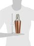 Cook Pro Inc. 3Piece 27 oz Stainless Steel Cocktail Mixer, Copper...