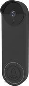 Silicone Case Doorbell Cover Weatherproof Protective Silicone for Google Nest Doorbell Case Anti-UV (Black)...