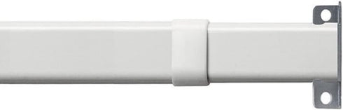 Graber Flat Lock-Seam Sash Rod (6 to 11-Inch Adjustable Width, White)...