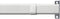 Graber Flat Lock-Seam Sash Rod (6 to 11-Inch Adjustable Width, White)...