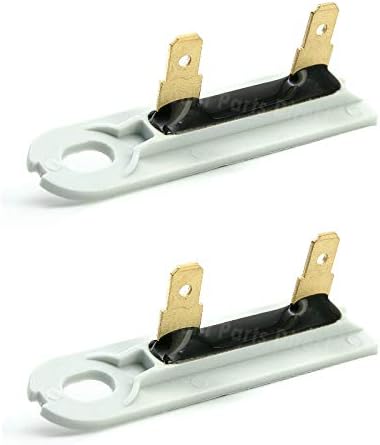 2 Pack 3392519 Dryer Thermal Fuse Replacement Part for Whirlpool Maytag Kenmore Dryers, 3388651, 3392519, 694511, 80005, WP3392519VP (2)