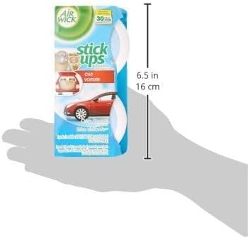 Air Wick Stick Ups Car Air Freshener, Crisp Breeze, 2ct (Packaging May Vary)...