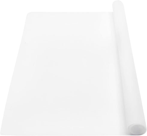 wellhouse Extra Large Silicone Baking Mat Pastry Mat Countertop Protector Clay Mat No-slip Non Stick Waterproof Heat Resistant Silicone Placemats ...