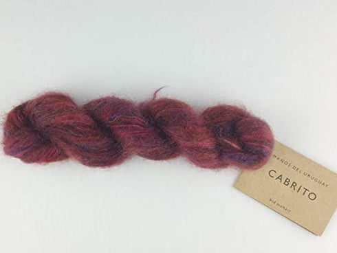 Manos Del Uruguay Cabrito R7056 Autumn, 25g Hand Dyed Mohair lace Yarn......