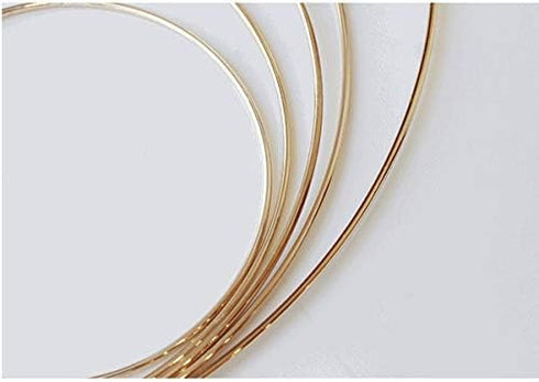 Macrame Hoop Gold Metal Rings for Dream Catcher Crafts (4" 6" 8" 9Pack)...