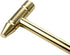 1 Pc Gold Mini Golden Hammer Brass Hammer with Screwdriver Hand Tools, Multifunction 6 in 1 Jewelers Hammer Copper Hammer for Repair Mobile Phones...