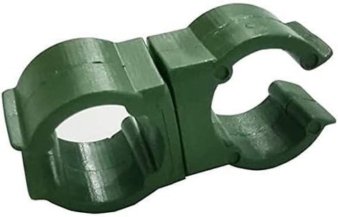 50X Plant Trellis Cane Connector, Climbing Rattan Stent Accessories Plant Connector Stake Clip for Garden Orchard Tomato Cage 11mm (7/16 inch)...