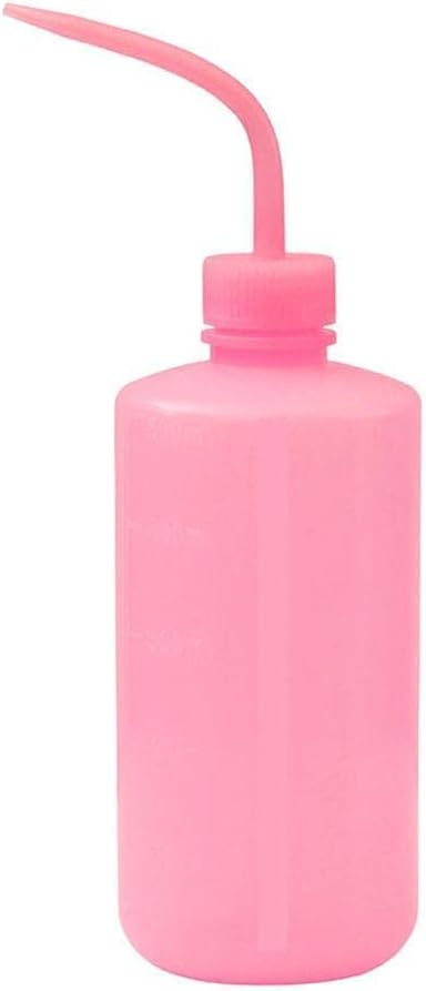 1Pc Plastic Squeeze Bottle Safety Narrow Mouth Long Tube Drip Washing Bottle Tattooing Eyelash Cleaning Washing Bottle Lab Washing Bottle, 250 ML ...