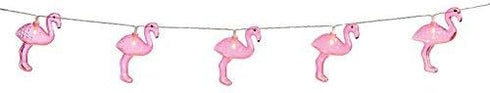 Beistle, Pink Flamingo String Lights, 6'...
