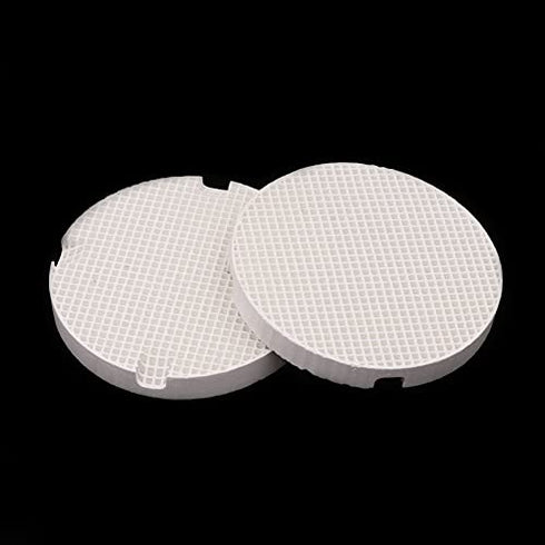 2pcs Dental Lab Honeycomb Firing Trays Circle Plate Hold Rack & 20pcs Zirconia Ceramic Pins for Sintering Dental Lab Material...