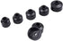 7-Piece Oil Filter Wrench Set, Black, Aluminum, 24mm-38mm...