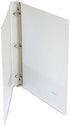 Universal Round Ring Economy Vinyl View Binder, 1/2-Inch Capacity, White (UNV20952PP)...
