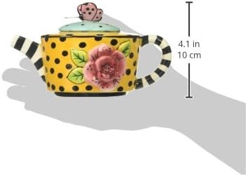Lady Lux Tea Pot With Butterfly...
