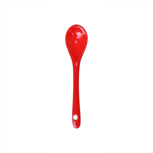 8 Color Porcelain Egg Spoons Ceramic Spoons 4.7 inch Coffee Dessert Yogurt Tea Milky Tea...