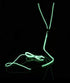 Glow in the dark zipper headphones...