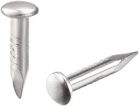 uxcell Small Tiny Hardware Nails Carbon Steel 1.7X9mm(DxL) for DIY Decorative Wooden Boxes Accessories Silver Tone 500pcs...