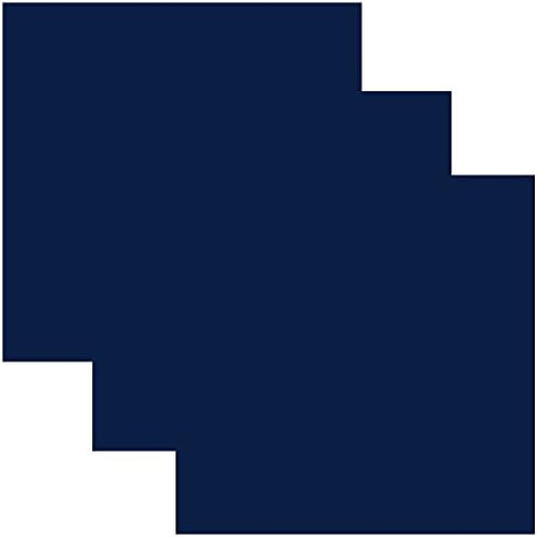 SISER EasyWeed Heat Transfer Vinyl HTV for T-Shirts 12 x 12 Inches 3 Precut Sheets (Navy Blue)...