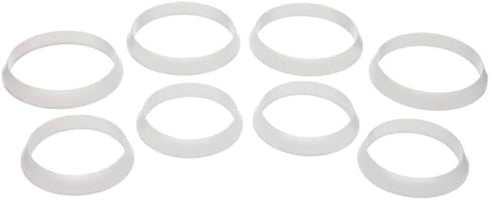 Danco 81086 Slip Joint Washer Assortment, Plastic, White...